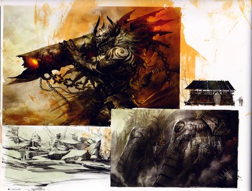 Guild Wars 2 - Сканы и перевод The Art of Guild Wars 2. Часть первая.